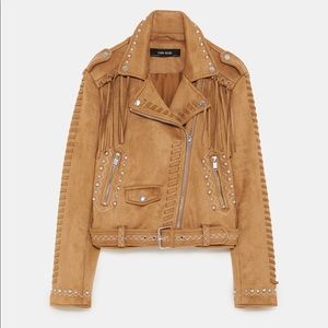 Zara suede jacket